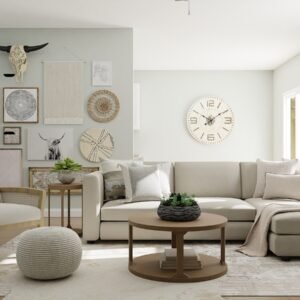 brown wooden round table with chairs